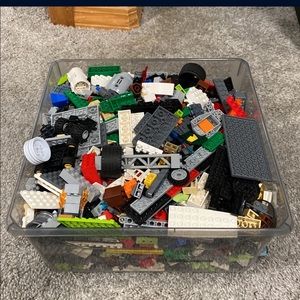 3 Pounds of Lego Bricks (No Minifigures)